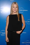 Actress Ali Larter in black dress arrives for the NBC Universal Experience at Rockefeller Center as part of upfront week in New York City